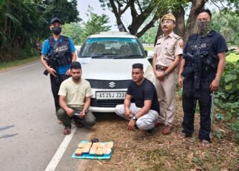 ANTF Meghalaya busts Rs 60 lakh heroin racket; 2 Assam men held