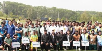FCI inter-zonal football tournament kicks off in Shillong