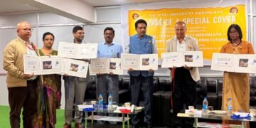 ICFAI Meghalaya honoured with special postal cover