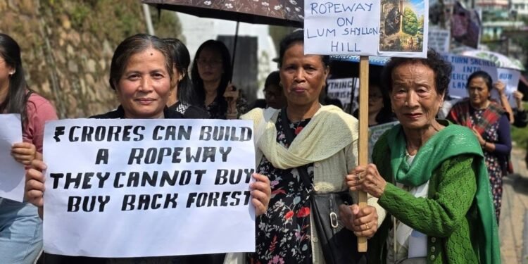 JAC gives 10-day deadline to scrap Shillong Peak Ropeway project