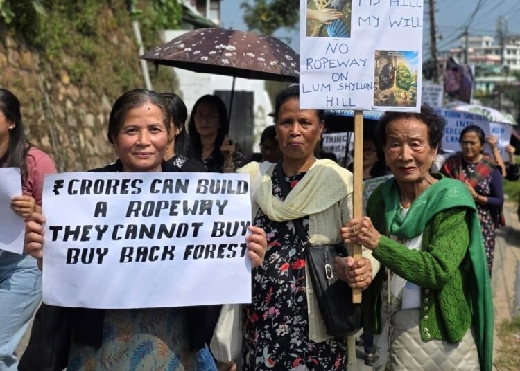 JAC gives 10-day deadline to scrap Shillong Peak Ropeway project