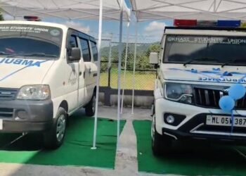 KSU rolls out 2 ambulances for Ri Bhoi, border areas