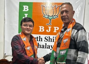 North Shillong NPYF president joins BJP