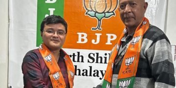 North Shillong NPYF president joins BJP