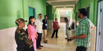 MMDSL team inspects Mahendraganj CHC, MCH facilities