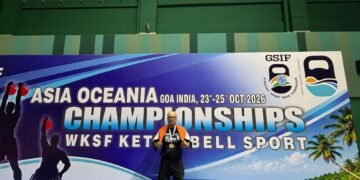Meghalaya wins 7 medals on day one of Asia Oceania Kettlebell Championship