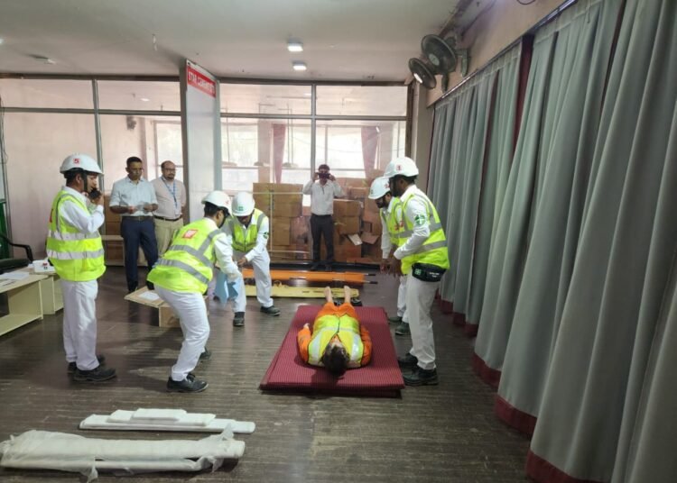 9 teams vie for first aid competition at Star Cement