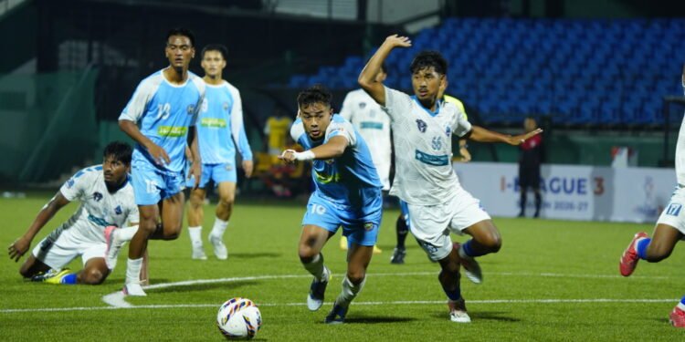 I-League 3: With 2 men sent off, Nongkseh suffer first defeat to Lakecity