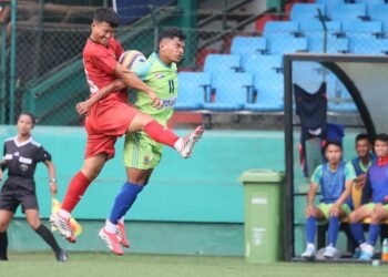 SPL: Nangkiew Irat & Meghalaya Police engage in spirited draw
