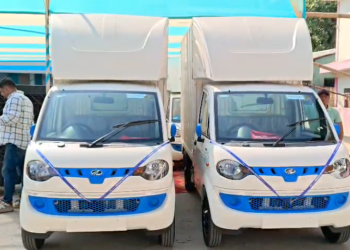 New electric waste vehicles, road sweepers launched in Byrnihat