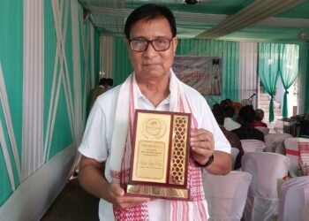 Tura writer Nirmal Koch honoured with Sahitya Award in Assam