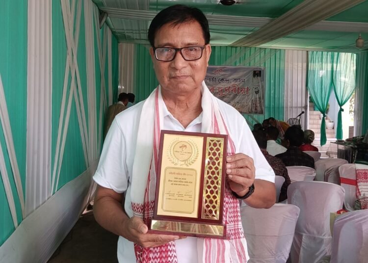 Tura writer Nirmal Koch honoured with Sahitya Award in Assam