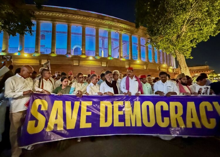 INDIA bloc flags ‘vote chori’ charge with President Murmu, says ‘she did not deny’ but sought proof
