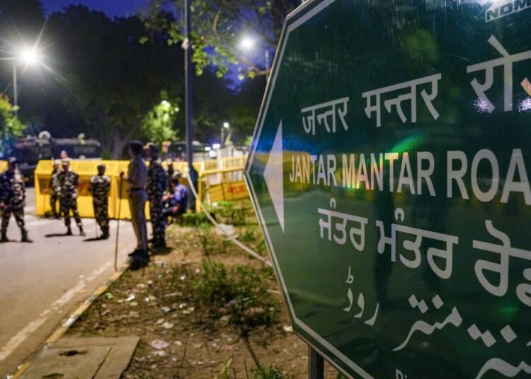 Jantar Mantar denotified as protest site, police names three new venues