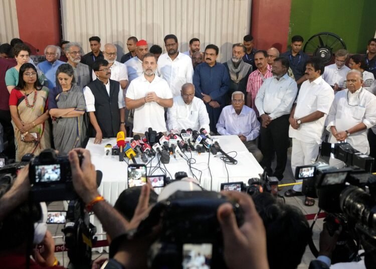 INDIA bloc says resistance against ‘vote theft’ to continue, vows to reclaim Jantar Mantar