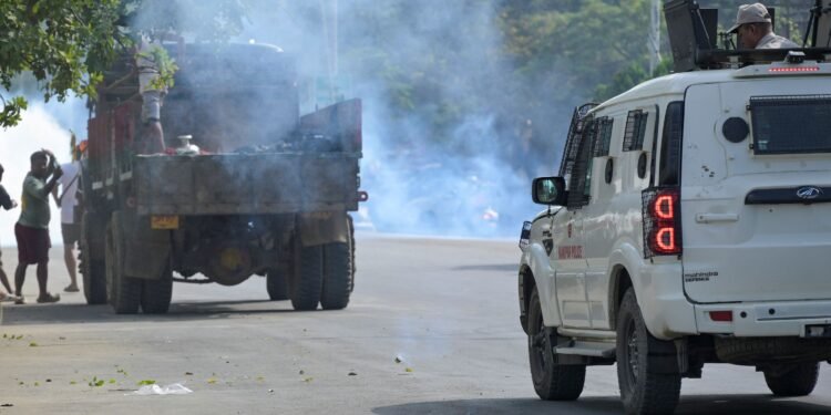 Three shot dead by militants in Manipur; locals protest with bodies outside CM house