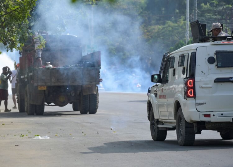 Three shot dead by militants in Manipur; locals protest with bodies outside CM house