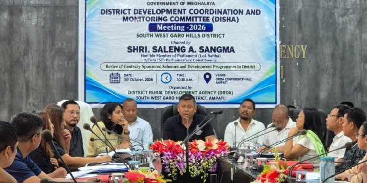 MP Saleng calls for timely delivery of central schemes