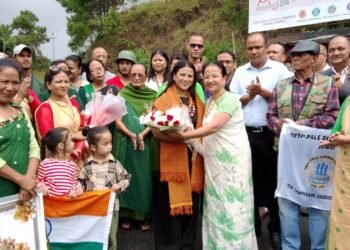 Meghalaya’s Sawakani Lakiang wins gold in Thailand, gets hero’s welcome in Jowai