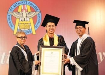 St Anthony’s Graduation Day: Kaushik Pegu Student of the Year