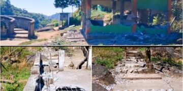 Tourism assets vandalised at Weiñia Falls