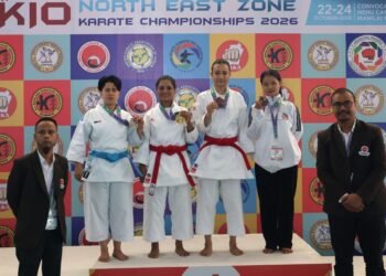 5th KIO North East Zone Karate Championship gets underway in Shillong