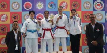 5th KIO North East Zone Karate Championship gets underway in Shillong