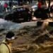 Vehicles damaged after huge water pipe bursts in Polo during rush hour