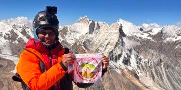Mountaineer Wallambok Lyngdoh scales 6512m mountain in Uttarakhand