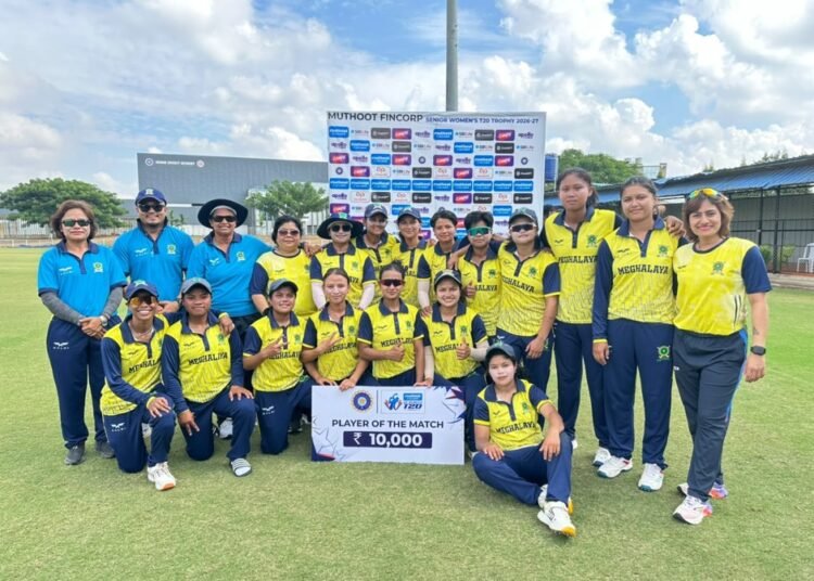 Meghalaya defeat Nagaland for 3rd win at Senior Women’s T20