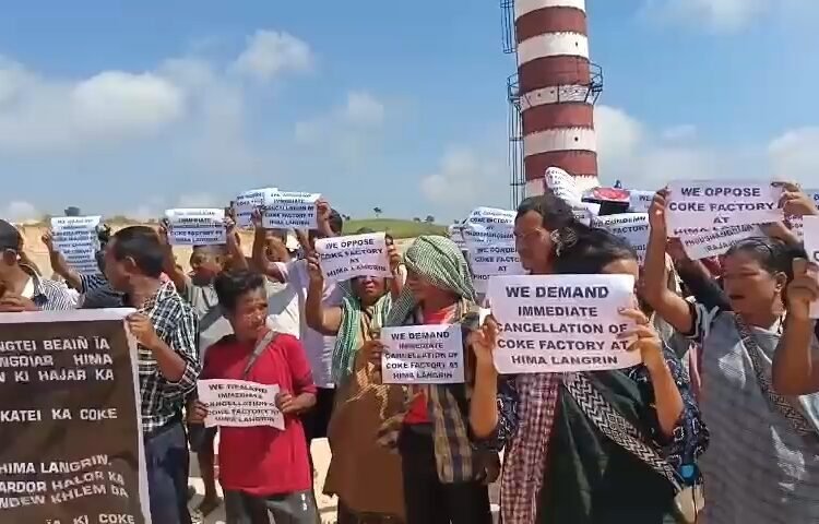 Langrin villagers storm coke factory, force shutdown
